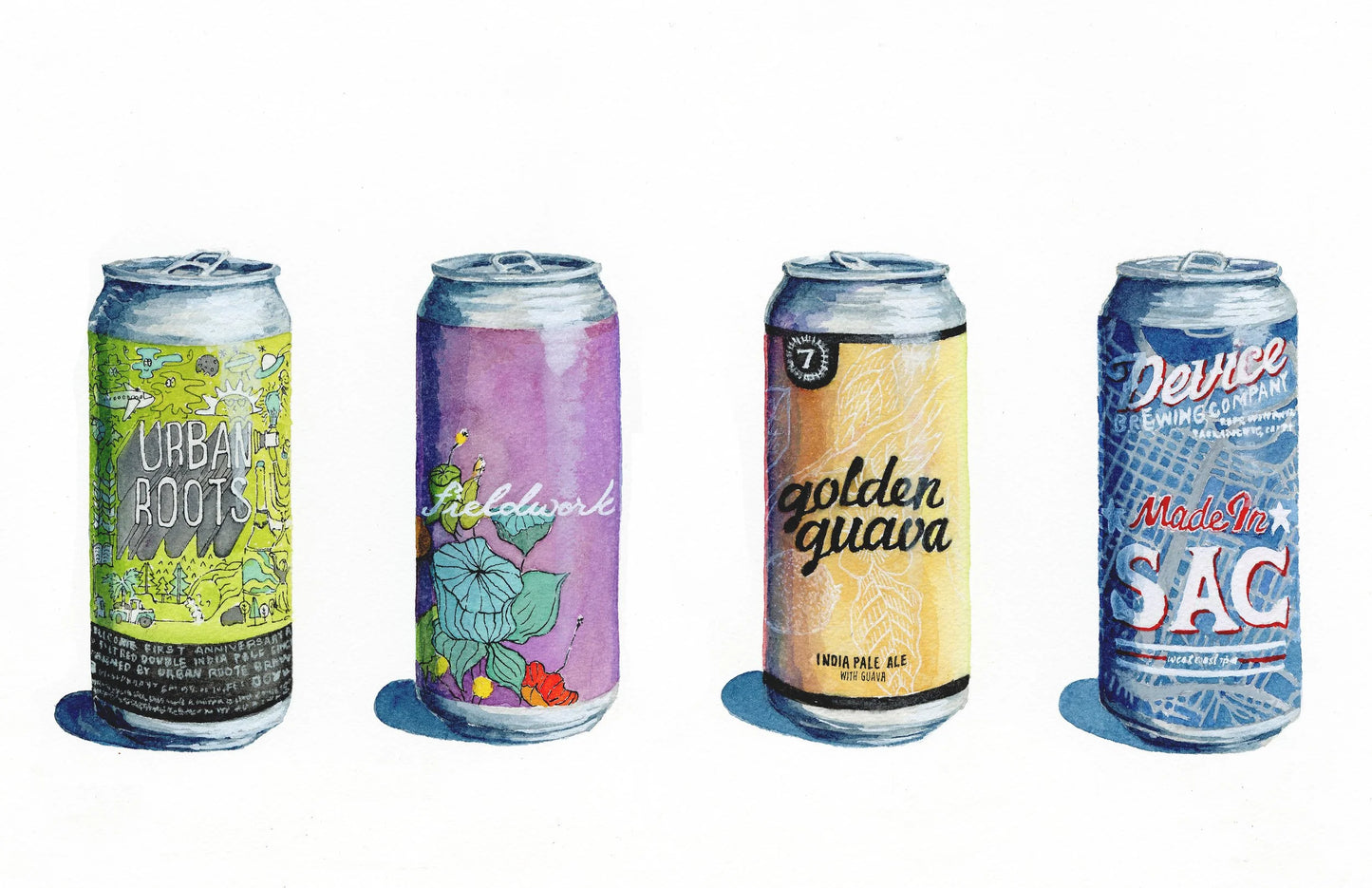 Sacramento Beer #1 Giclee Print