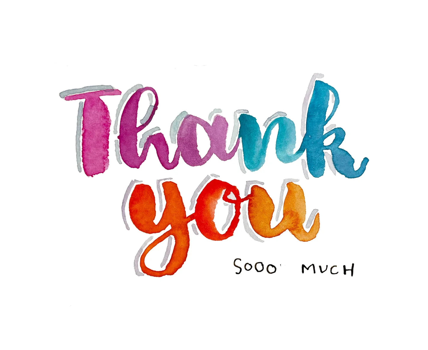 Thank You Sooo Much card