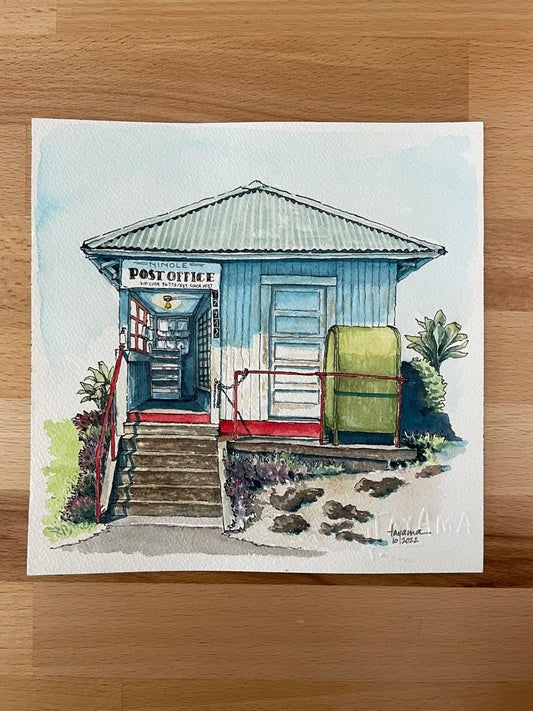 Ninole PO Original 8"x8"