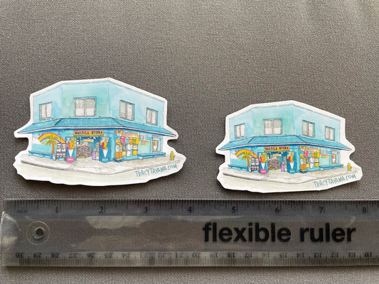 Waiola Store Sticker 3.5"