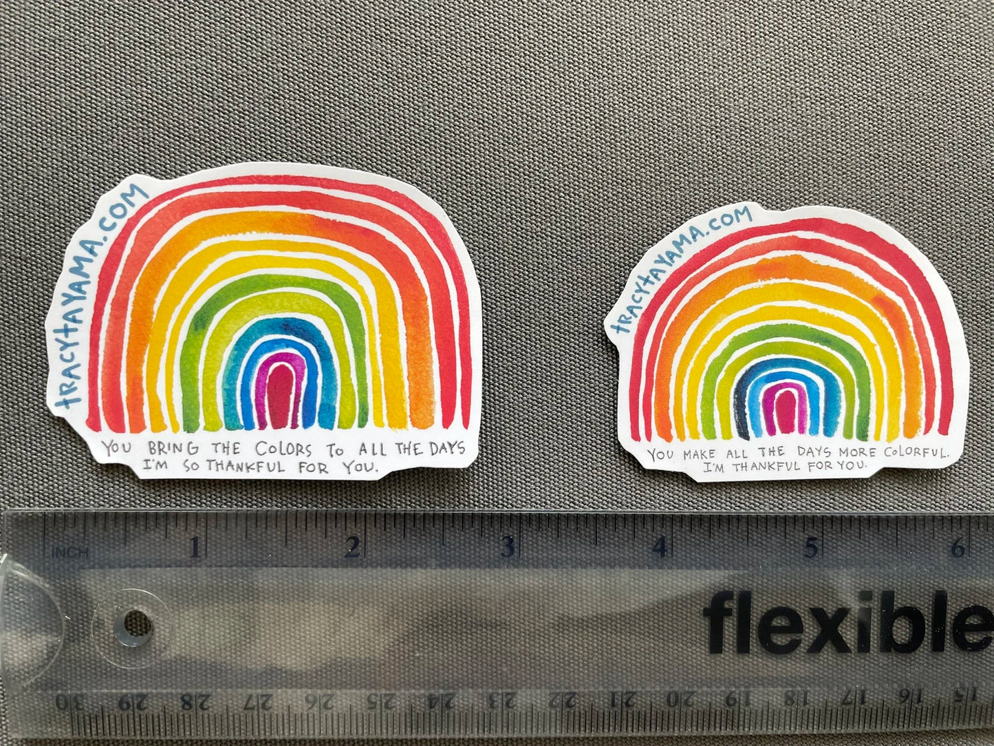 You Bring The Colors Stickers 3"