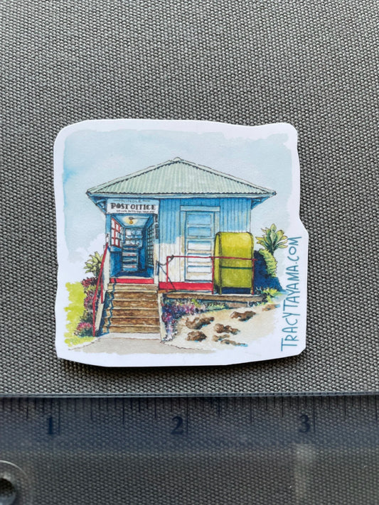 Ninole Post Office sticker 2"