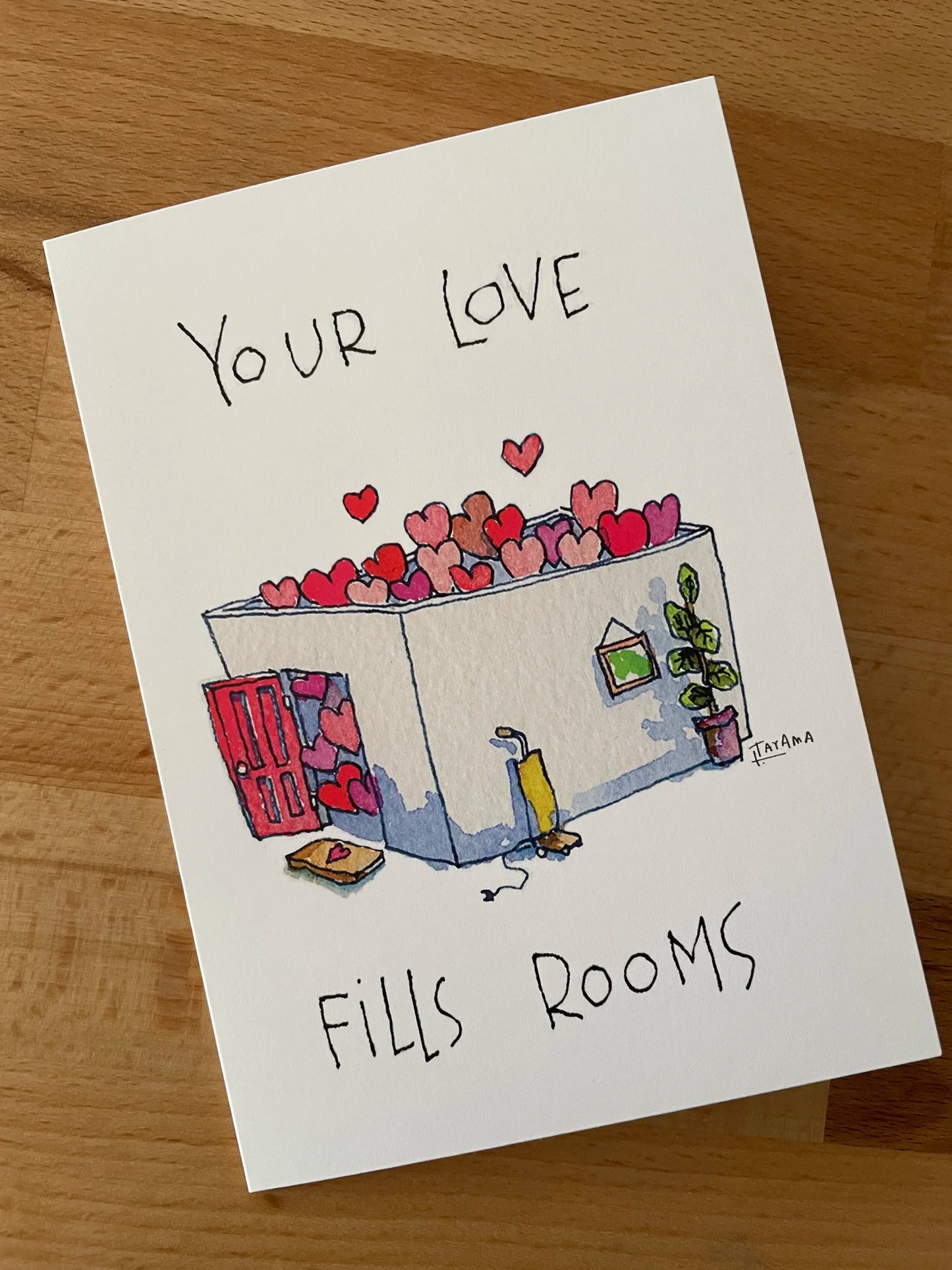 Your Love Fills Rooms card