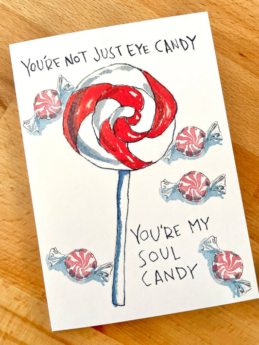 Eye Candy bi-fold card