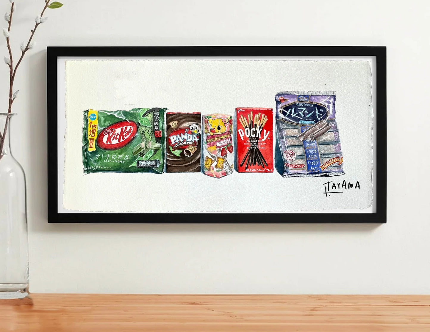 Japanese Snacks Giclee print