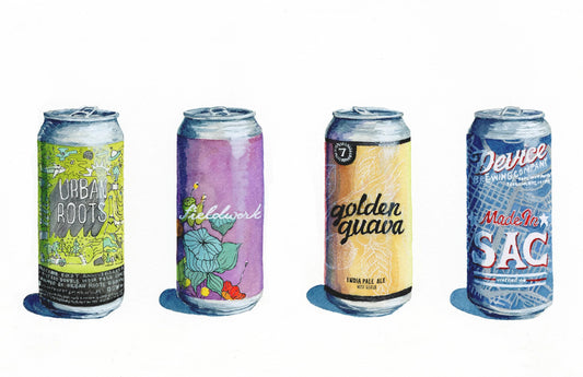 Sacramento Beer #1 Giclee Print