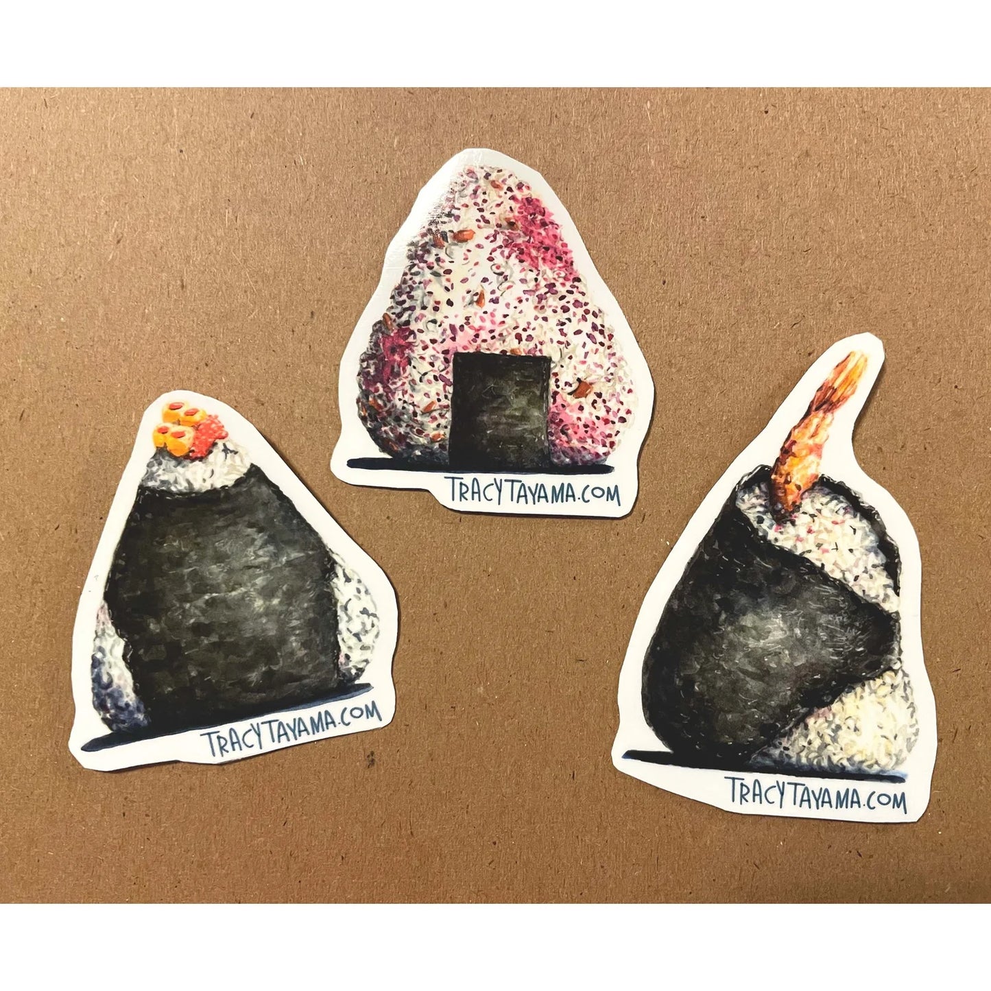 Musubi Stickers - Set of 3