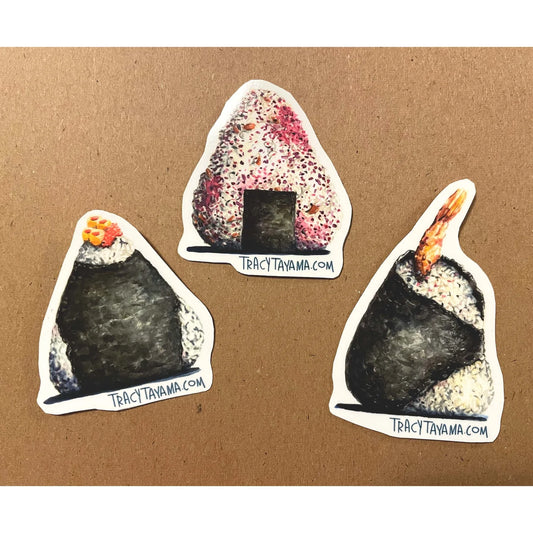 Musubi Stickers - Set of 3